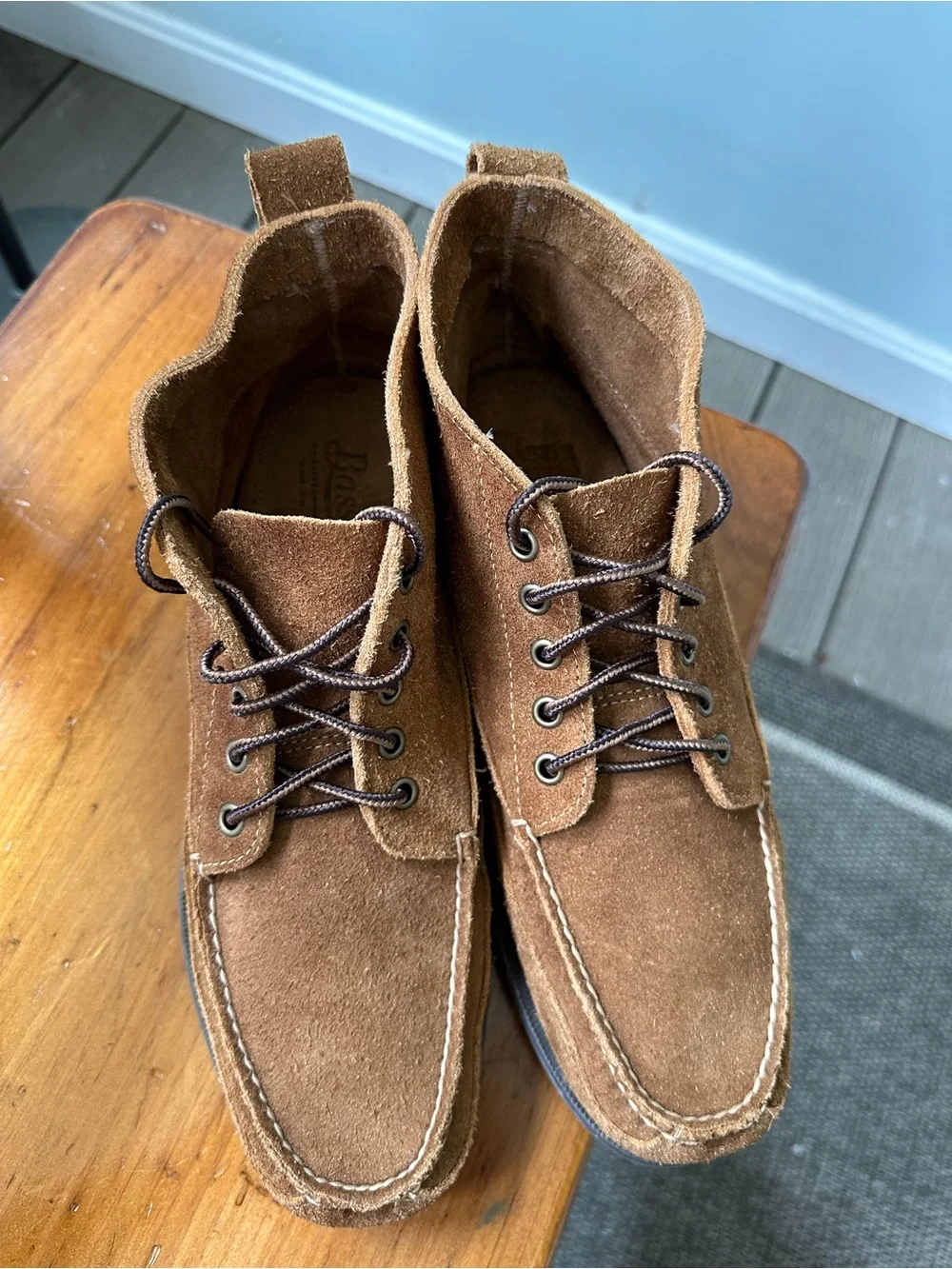 Bass Russell suede chukka boots 10